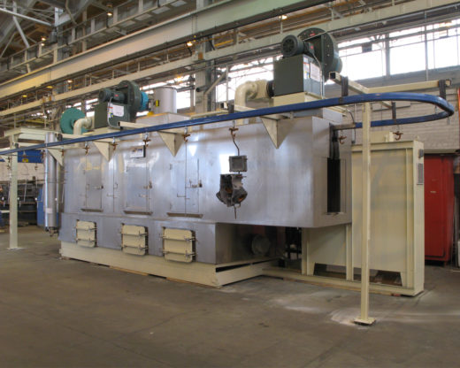Overhead Monorail Parts Washer System