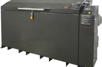tThe top load wash system is designed with a hinged horizontally opening lid allowing the operator to lower parts into the cleaning cabinet. Parts are place stationary inside the process basket while a rotating nozzle assembly delivers highly aggressive spray at 360° to the work. Process time is variable allowing cleaning cycle adjustment for multiple requirements. The top load cabinet washer is a perfect fit for small batch production and repair type work cells with tough cleaning requirements. Loading Cabinet Washer