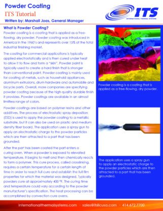 Industrial Batch and Continuous Ovens for Powder Coating