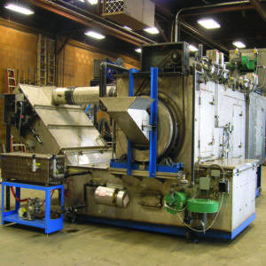Rotary drum parts washer