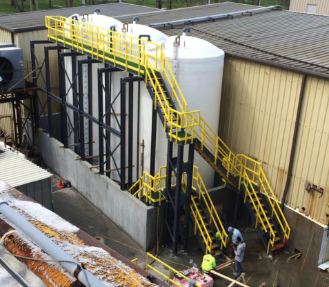 fiberglass staircase