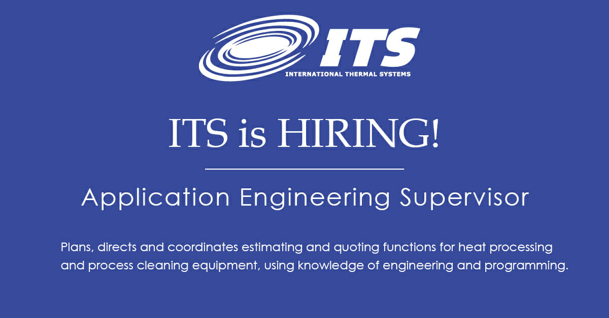 ITS is hiring