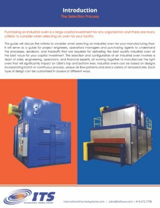 Industrial Oven Selection Guide