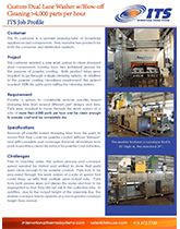 Dual Lane Custom Conveyor Washer for Parts Cleaning